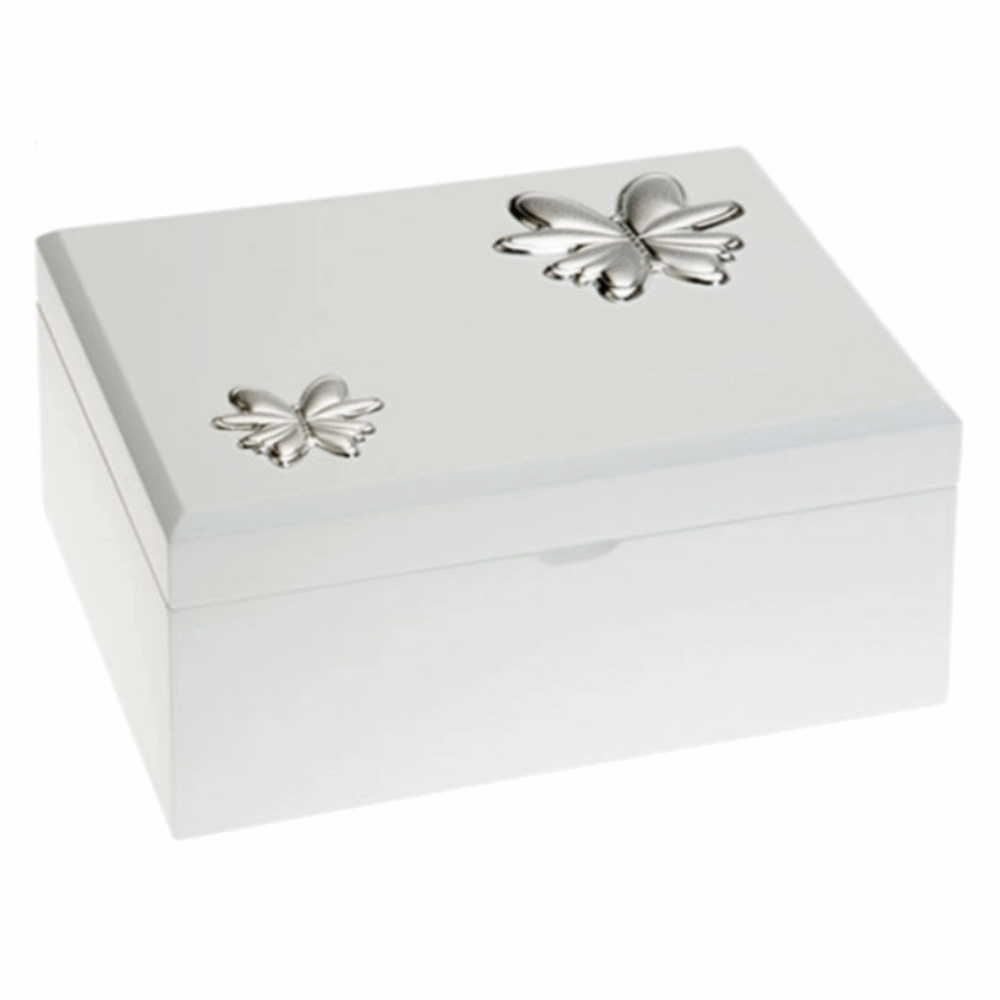 CAIXA GUARDA JÓIAS BRANCO