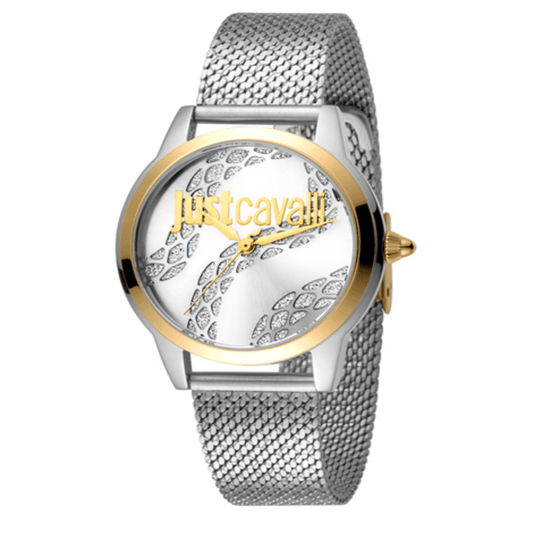 Relógio Mulher Just Cavalli Prateado e Dourado