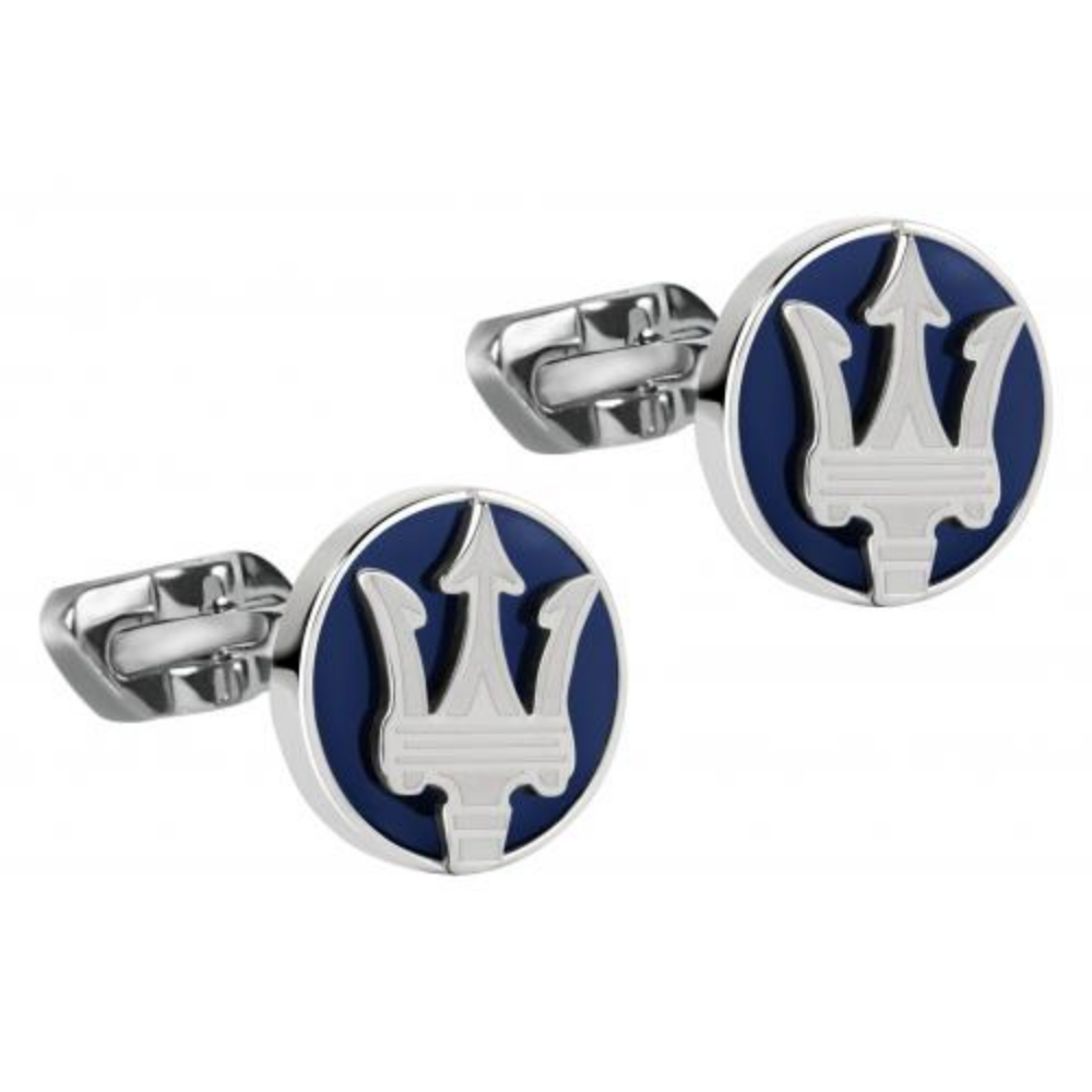 Botões de Punho Homem Maserati J Blue
