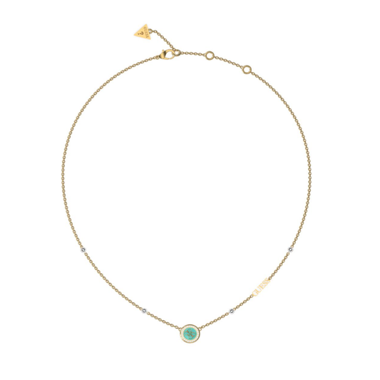 COLAR GUESS DOURADA C/ ZIRCONIAS