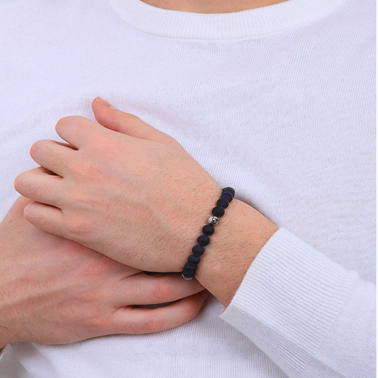 PULSEIRA GUESS MEN BOLAS PRETAS