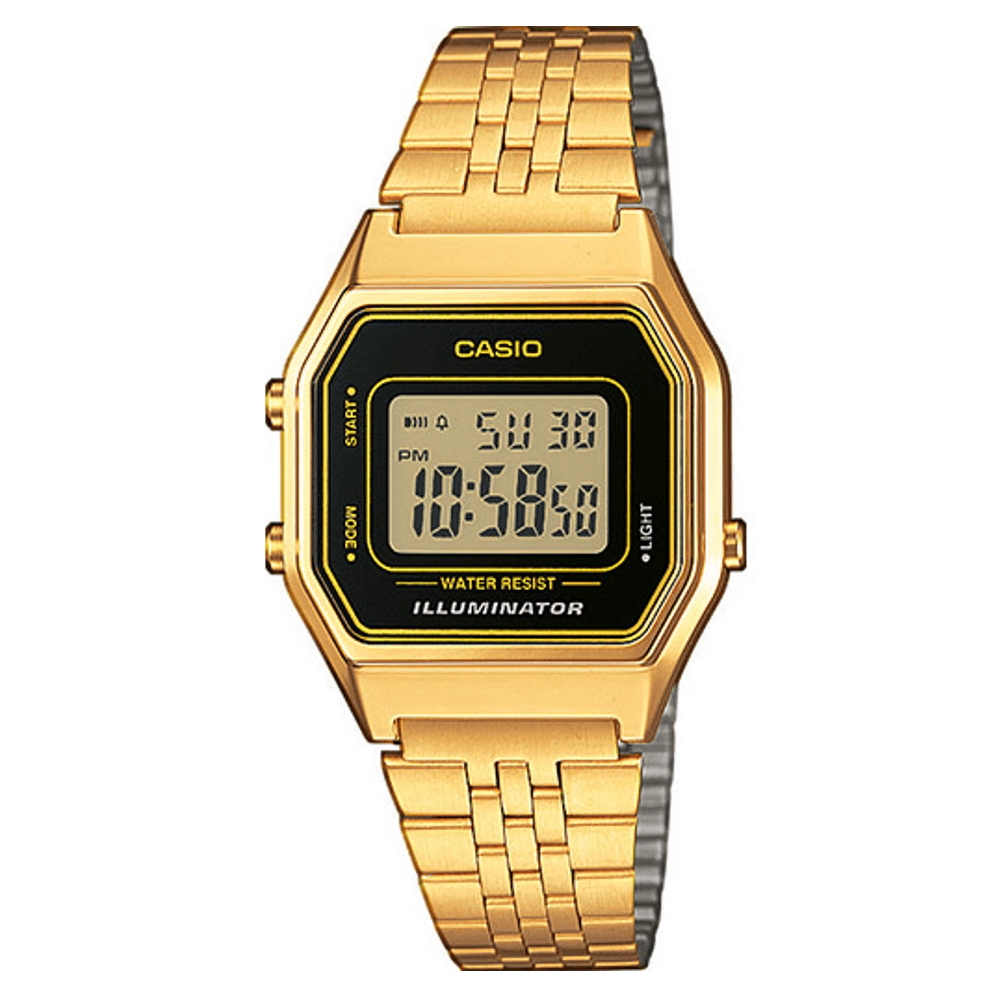 Relógio Casio Dourado Illuminator