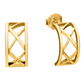 Brincos Mulher Carlton Jewellery Curto em Ouro Amarelo 18K