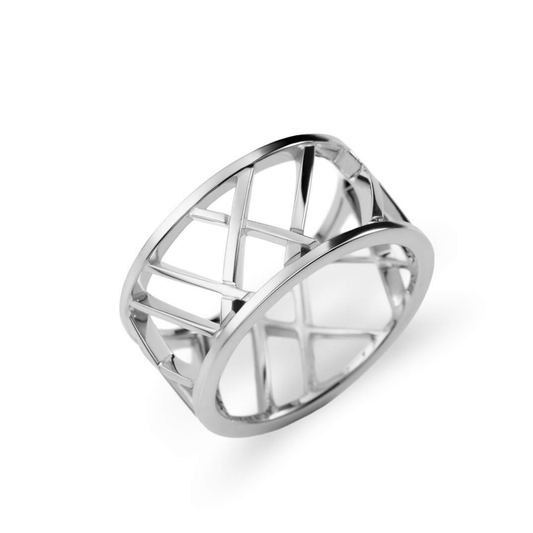 Anel Mulher Carlton Jewellery Lisbon em Ouro Branco 18k