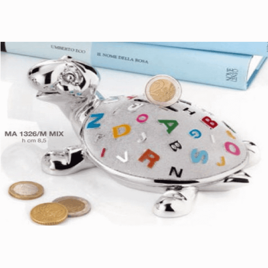 MEALHEIRO TARTARUGA LETRAS COLORIDAS