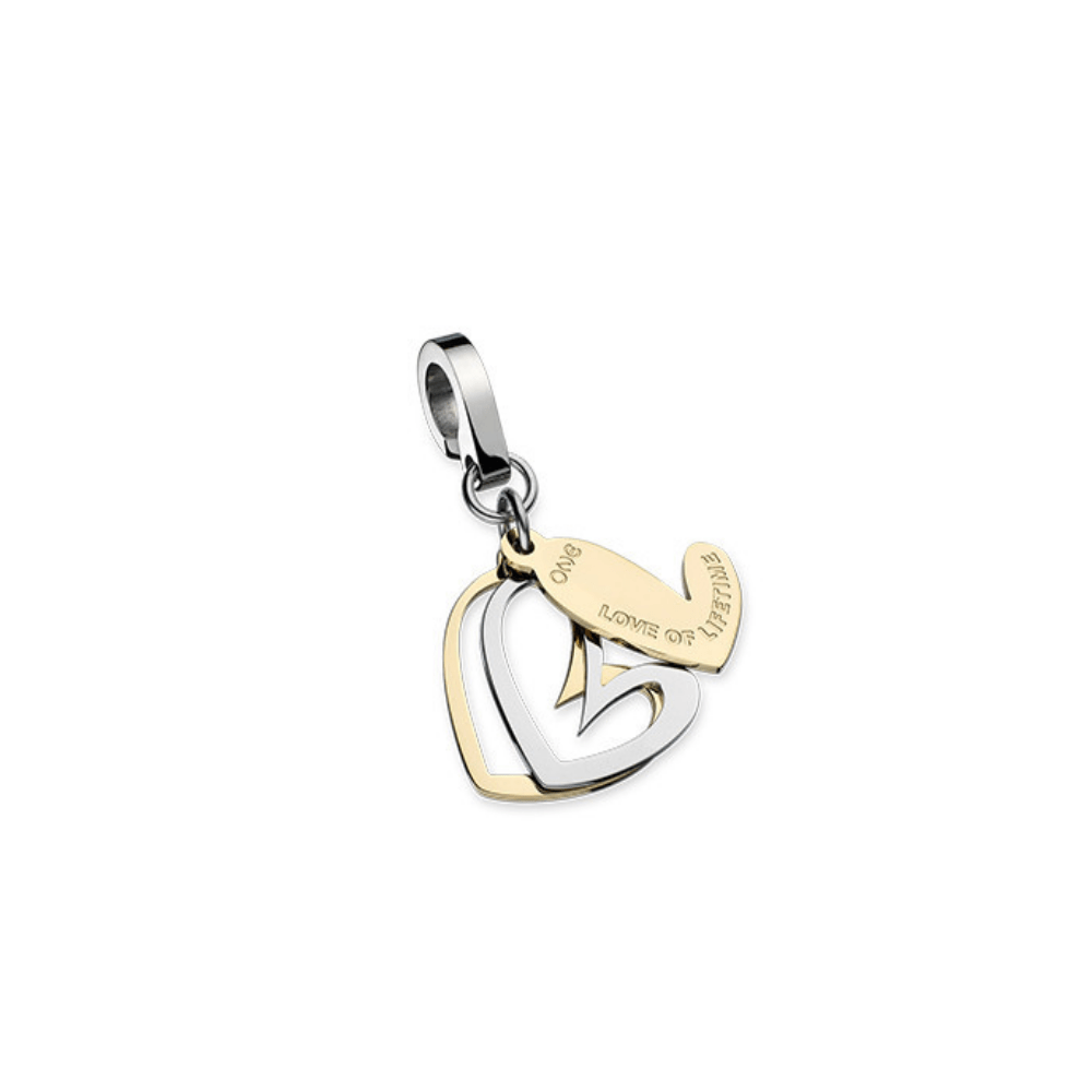 Charme One Jewels Love Of Life Time Prateado e Dourado