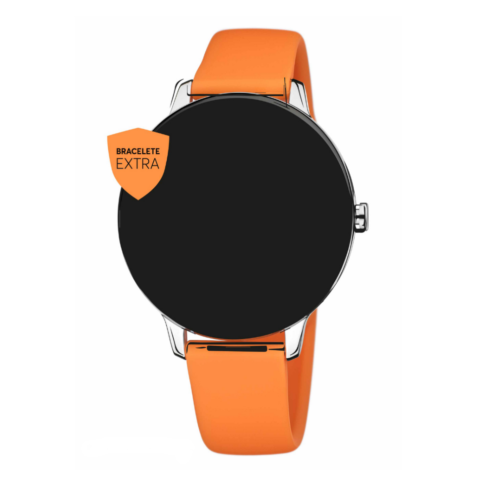 BRACELETE SMARTWATCH ONE LARANJA