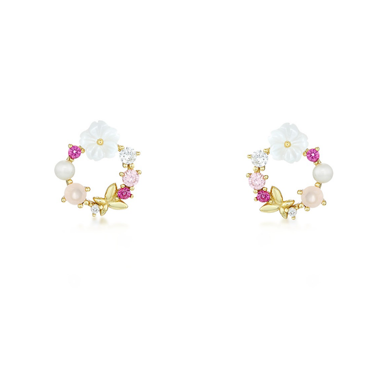 Brincos Velvet by Naná "Spring"