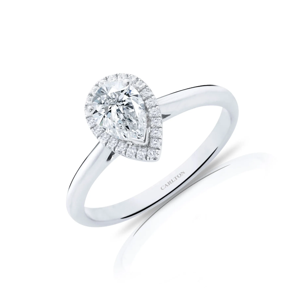 Solitário Carlton Jewellery Ouro 18k com Diamantes