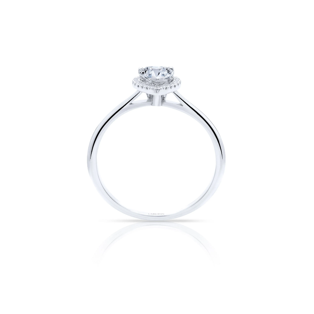 Solitário Carlton Jewellery Ouro 18k com Diamantes