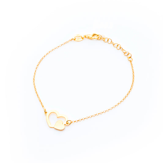 Pulseira Velvet by Naná "Heart"