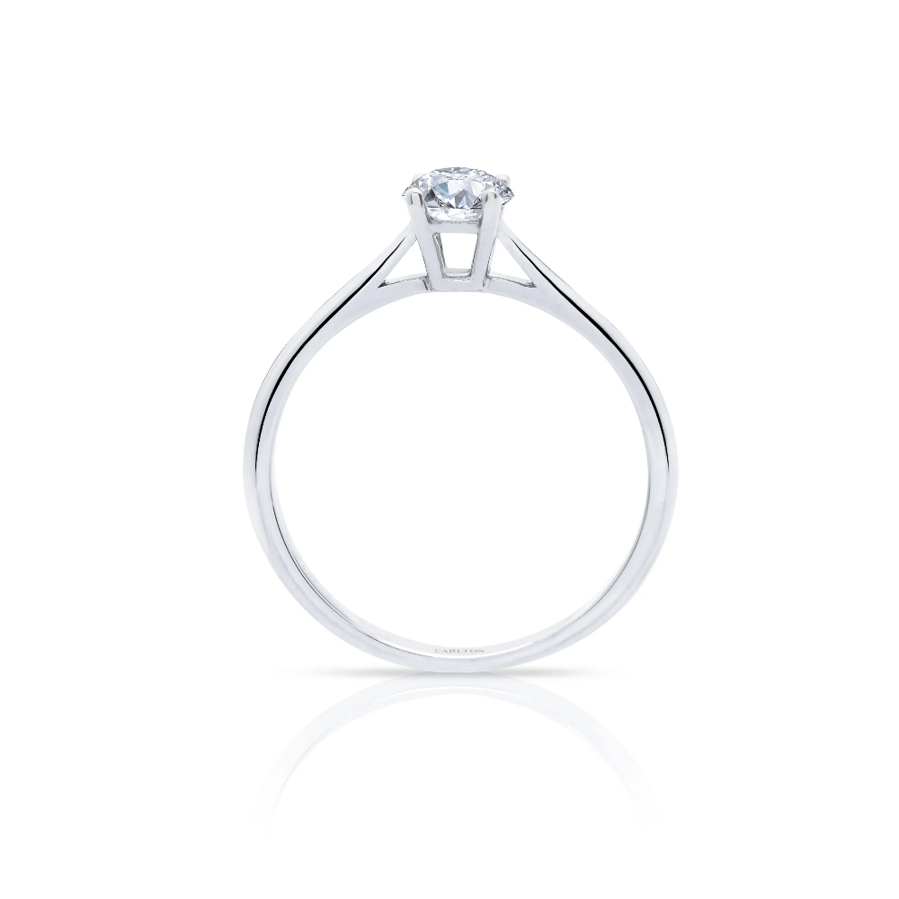 Solitário Carlton Jewellery Ouro 18k com Diamantes
