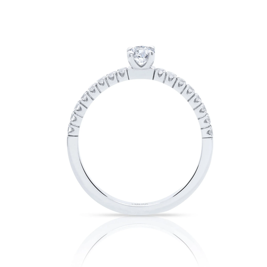 Anel Carlton Jewellery Ouro 18k com diamantes