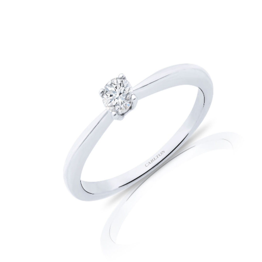 Solitário Carlton Jewellery Vidago Ouro 18k com Diamantes