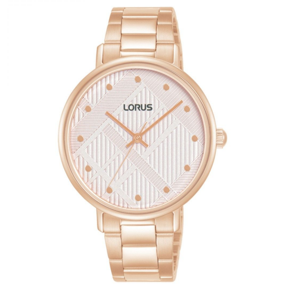 RELÓGIO LORUS WOMAN 3 PONTEIROS ROSE GOLD