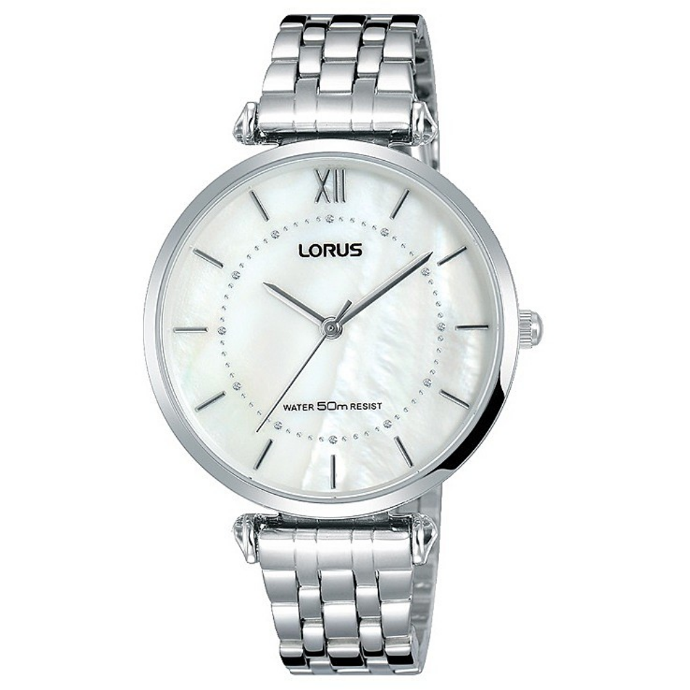Relógio Mulher Lorus Prateado Madreperola