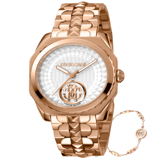 RELÓGIO MULHER ROBERTO CAVALLI COM OFERTA DA PULSEIRA SWISS MADE