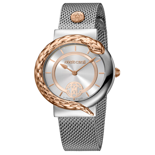 RELÓGIO MULHER ROBERTO CAVALLI BY FRANCK MULLER SWISS MADE