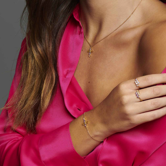 ANEL RADIANT EM PRATA 925% DOURADA