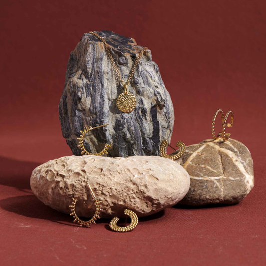 ARGOLAS RADIANT EM PRATA 925% DOURADA