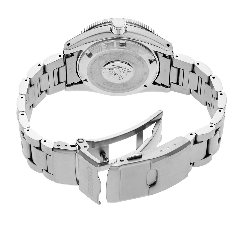 RELOGIO SEIKO PROSPEXSAVE THE OCEAN REEDIÇÂO 1965 AUTOMATICO MUST. AZUL ESPECIAL