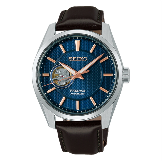 Relógio Homem Seiko Pressage Sharp Edged Series Skeleton