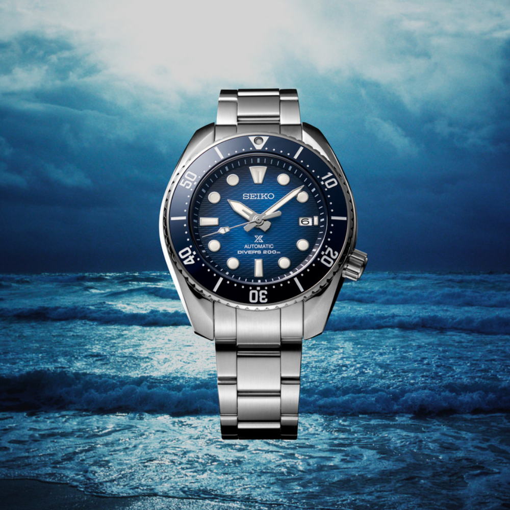 RELÓGIO SEIKO PROSPEX DIVER'S KING SUMO AZUL
