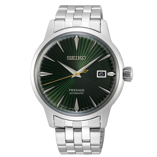 RELÓGIO SEIKOPRESAGE COCKTAIL AUTOMÁTICO 4R35 VERDE