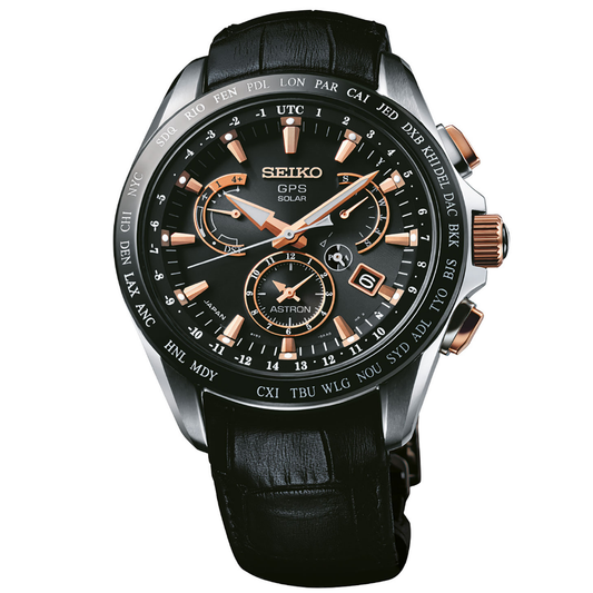Relógio Homem Seiko Astron GPS Solar Dual Time