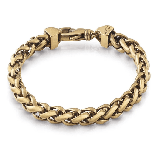 Pulseira Homem Aço Guess Dourada