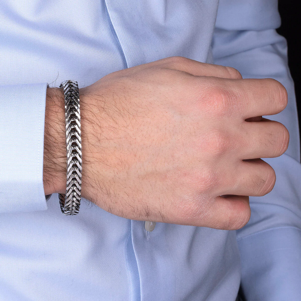 PULSEIRA ALBERTO M. EM PRATA 925%