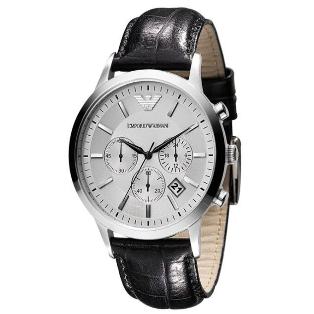 Relógio Homem Emporio Armani Prateado e preto
