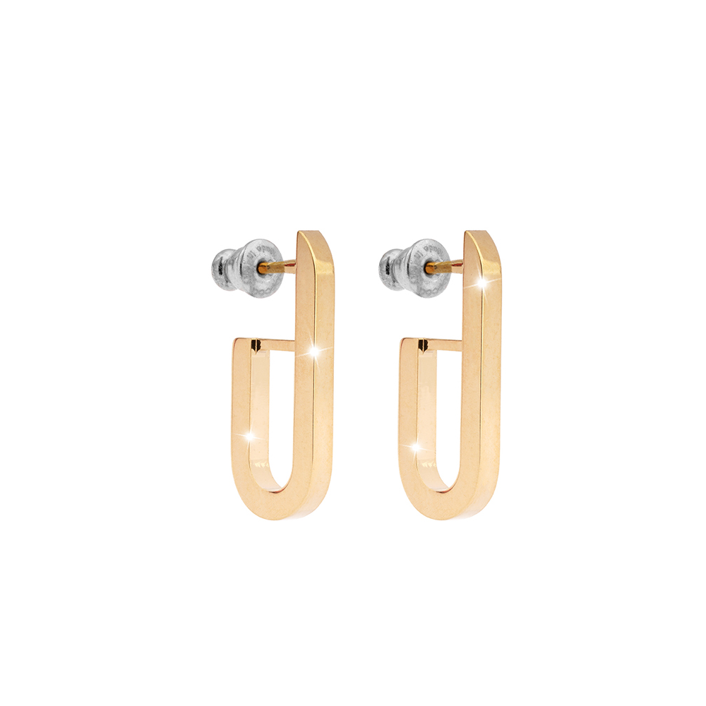 BRINCOS MULHER REBECCA STOCKHOLM DOURADO