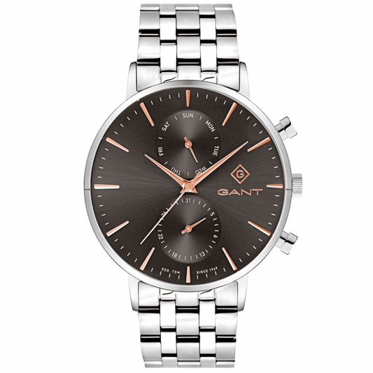 Relógio Homem GANT Park Hill Prateado Preto