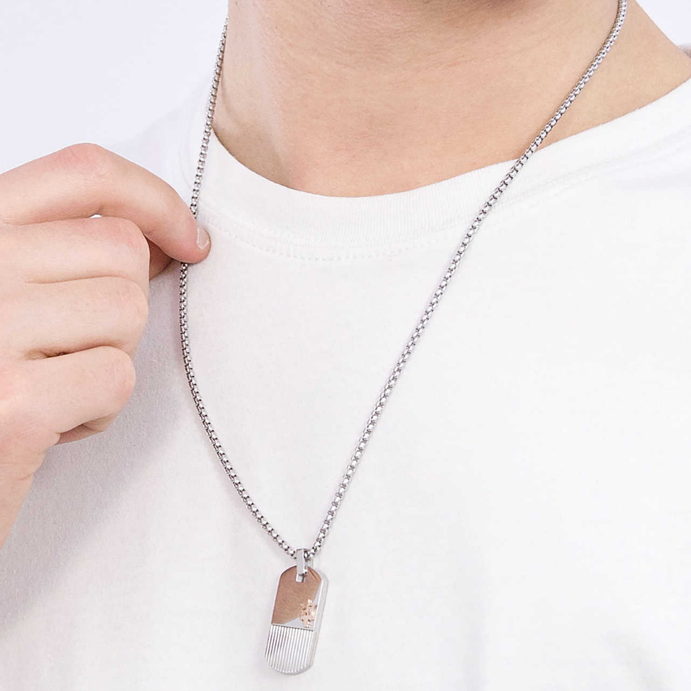 FIO MASERATI COM MEDALHA JM121ATK08 AÇO