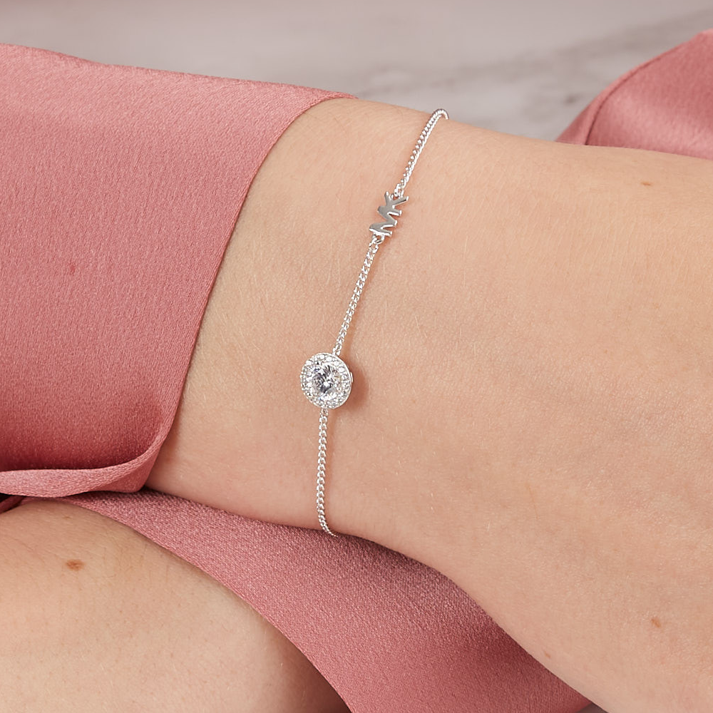PULSEIRA MICHAEL KORS CUSTOM KORS EM PRATA MKC1206AN040