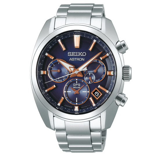 Relógio Homem Seiko Astron GPS Solar Dual Time
