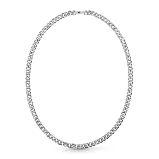 COLAR GUESS MEN PRATEADO