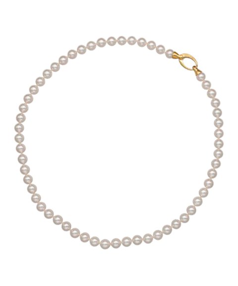 COLAR MAJORICA CLÁSSICO EM PRATA DOURADA 925 1.94GR - 45CM