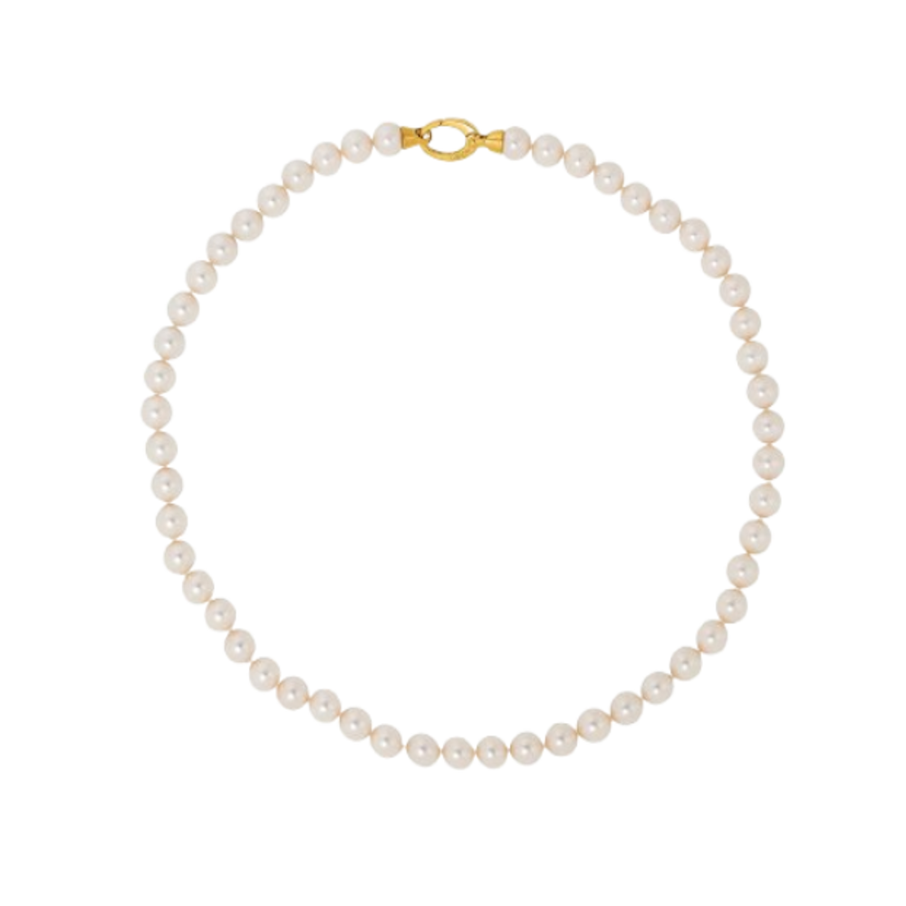 COLAR MAJORICA CLASICO 8MM 45CM PRATA 925 PESO 2.16GR "09866.01.1.021.010.1"