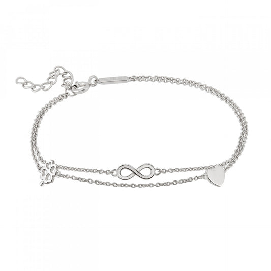 PULSEIRA UNIKE CLASSY & CHIC EM PRATA 925%