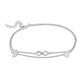PULSEIRA UNIKE CLASSY & CHIC EM PRATA 925%