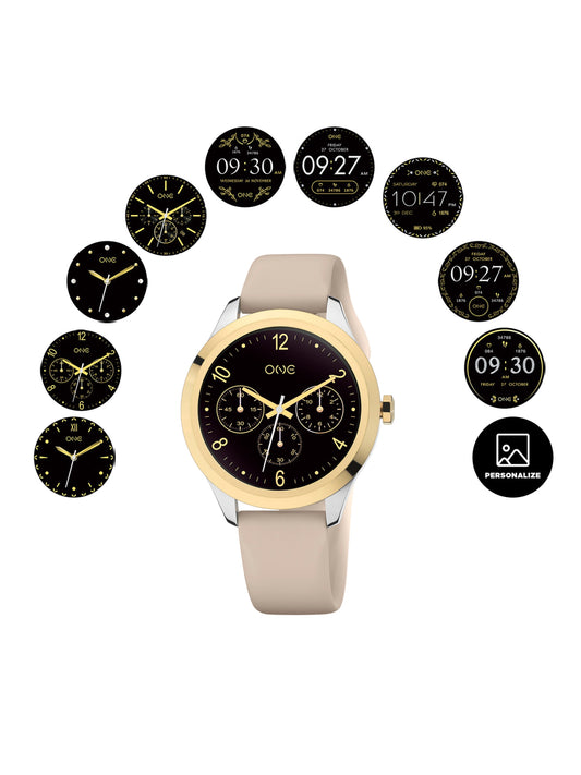 SMARTWATCH ONE MINI BICOLOR SILICONE