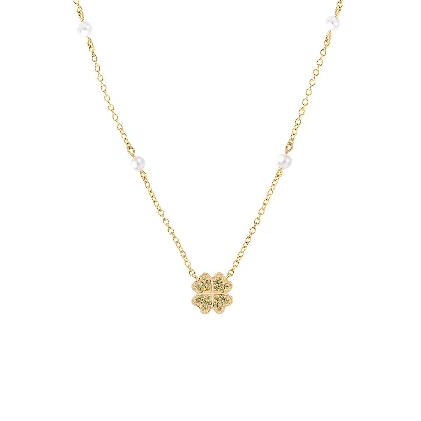 COLAR UNIKE EM PRATA 925% FUN CLOVER