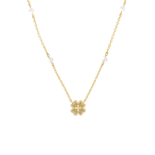 COLAR UNIKE EM PRATA 925% FUN CLOVER