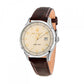 RELÓGIO MASERATI SORPASSO 42MM 3H IVORY DIAL BROWN