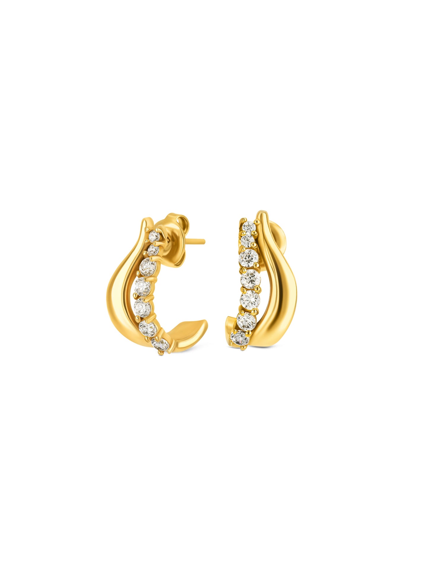 SET COLAR & BRINCOS ONE STELLA GOLD