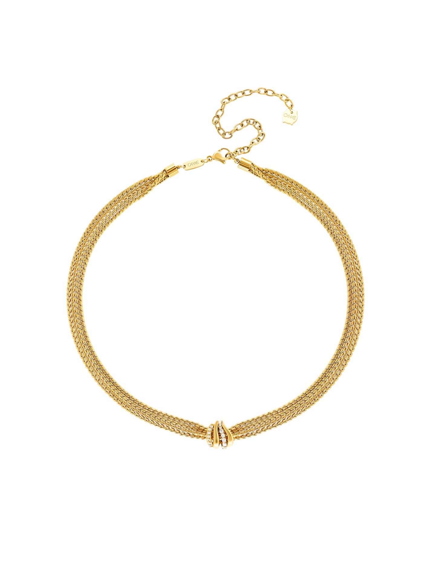 SET COLAR & BRINCOS ONE STELLA GOLD