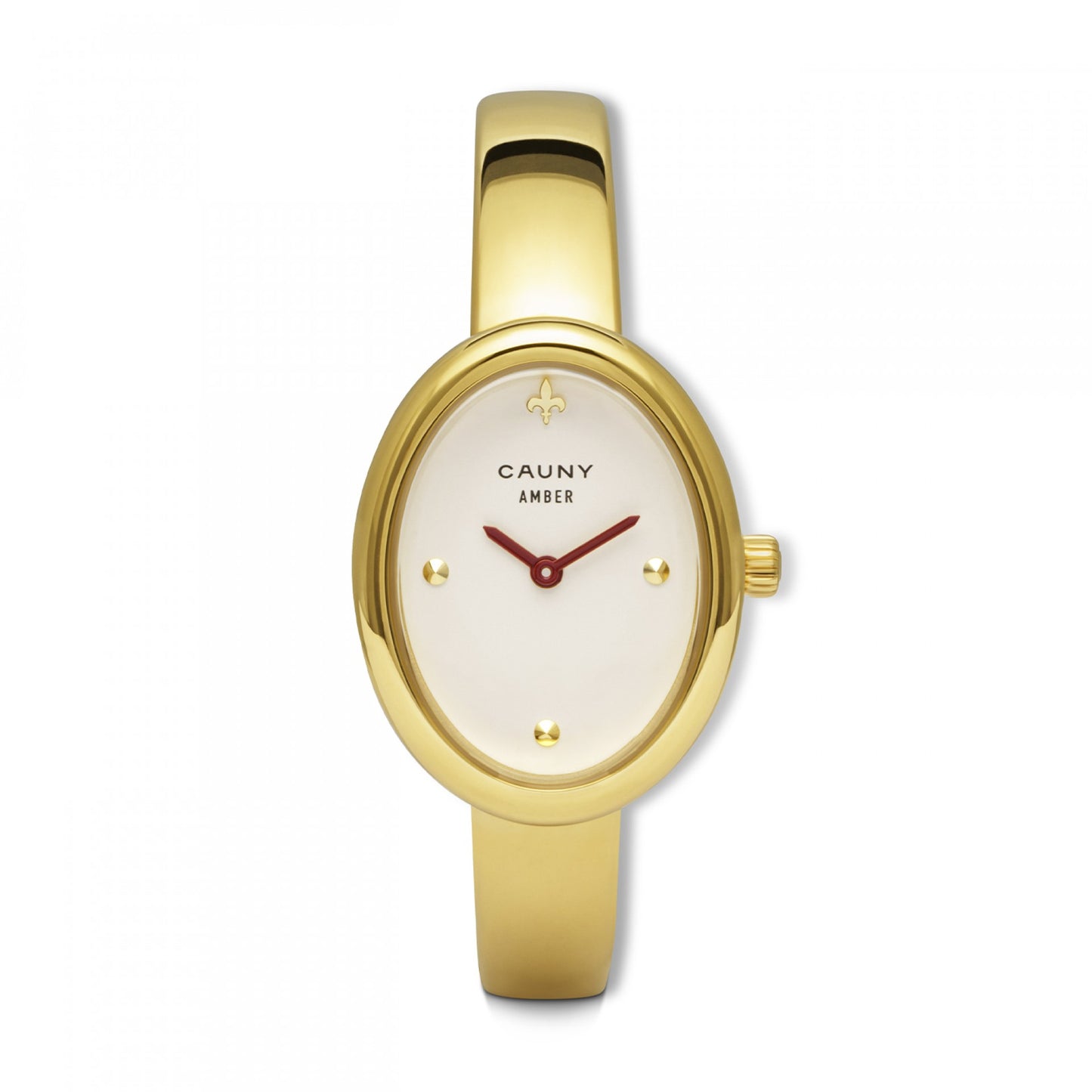 RELÓGIO CAUNY AMBER 24X32MM MST BRANCO