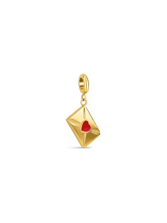 CHARM ONE ENERGY LOVE LETTER GOLD